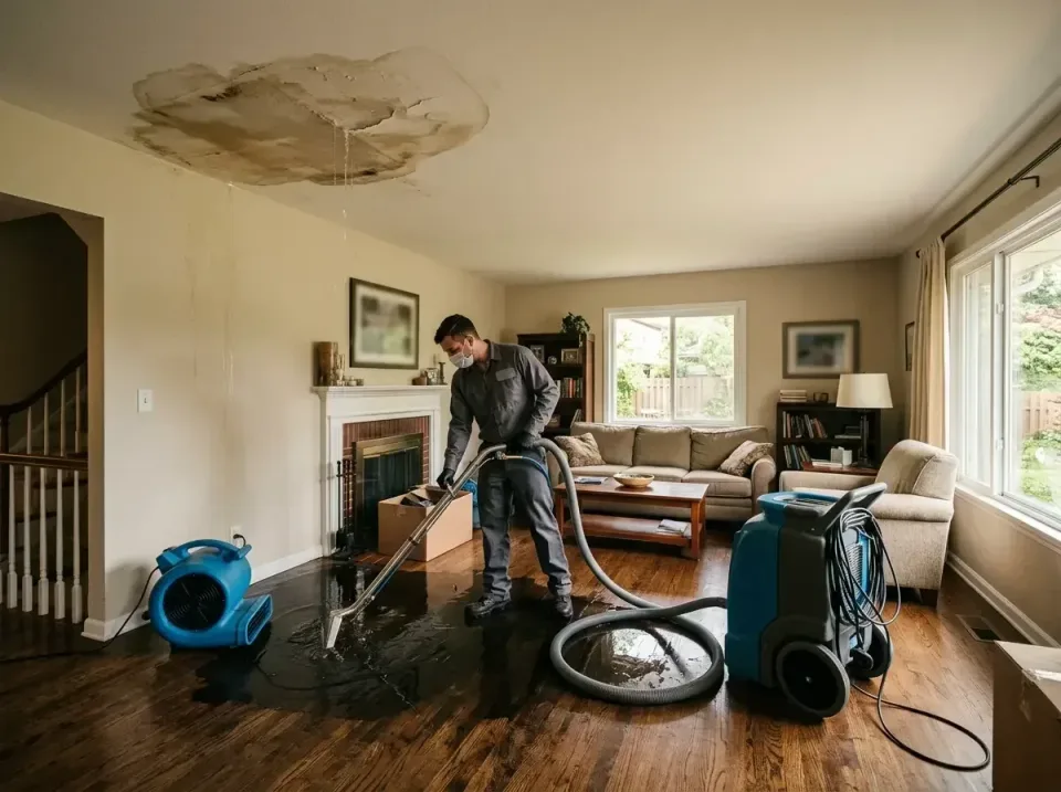attic-pipe-burst-ceiling-drip-008 — frequently asked questions, Water Damage Restoration & Carpet Care in Ross, OH